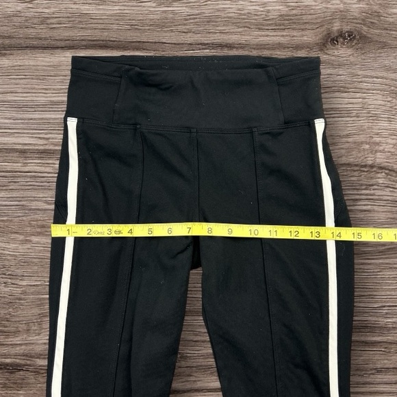 Athleta Metro 7/8 Tight Black Side Stripe Sz: XS - Picture 10 of 12